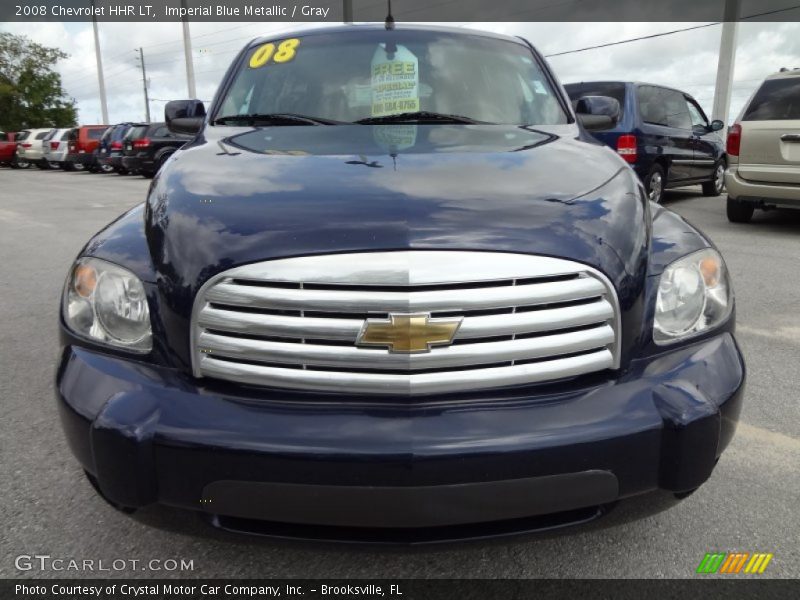 Imperial Blue Metallic / Gray 2008 Chevrolet HHR LT