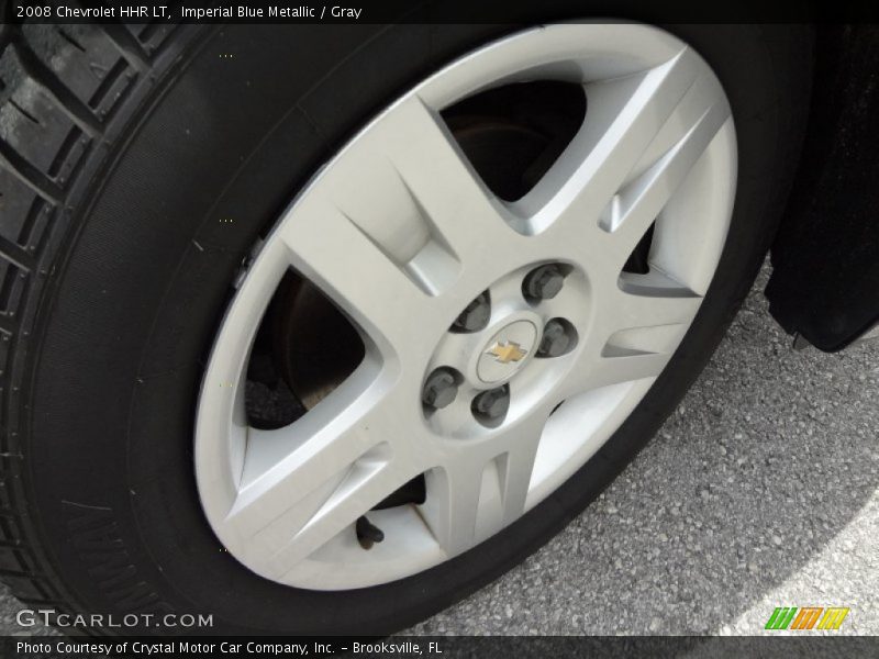 Imperial Blue Metallic / Gray 2008 Chevrolet HHR LT
