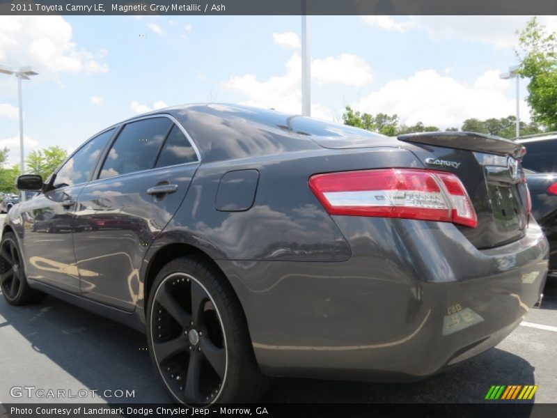 Magnetic Gray Metallic / Ash 2011 Toyota Camry LE