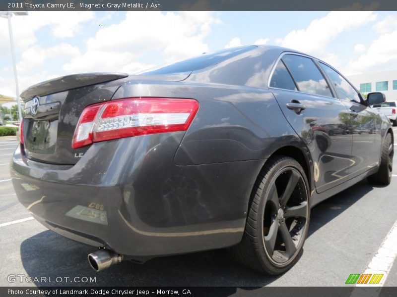 Magnetic Gray Metallic / Ash 2011 Toyota Camry LE