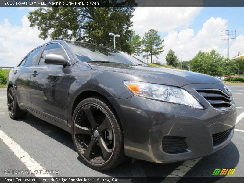 Magnetic Gray Metallic / Ash 2011 Toyota Camry LE