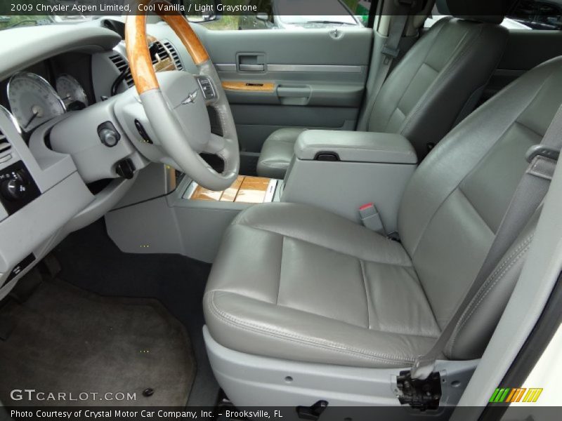 Cool Vanilla / Light Graystone 2009 Chrysler Aspen Limited