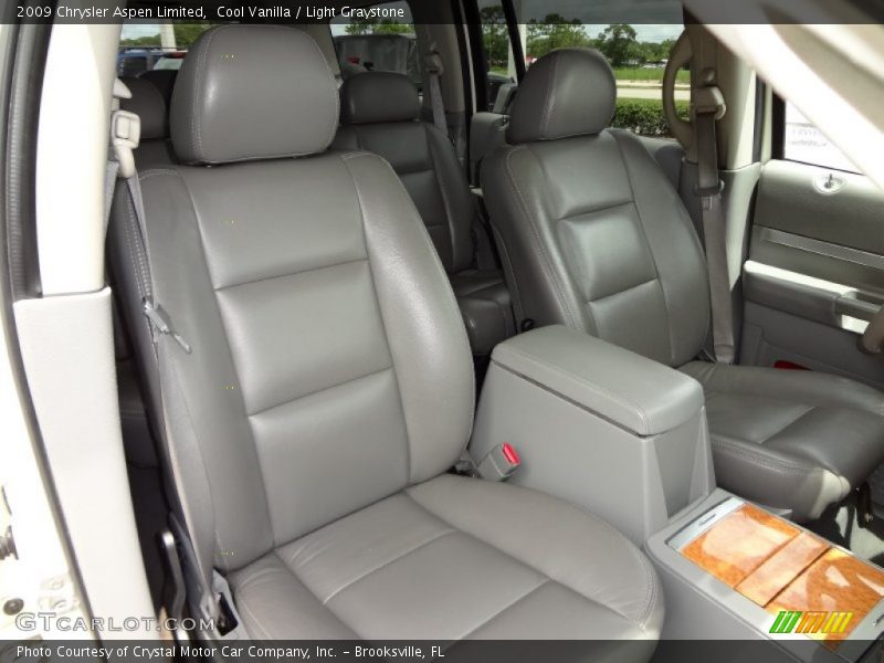 Cool Vanilla / Light Graystone 2009 Chrysler Aspen Limited