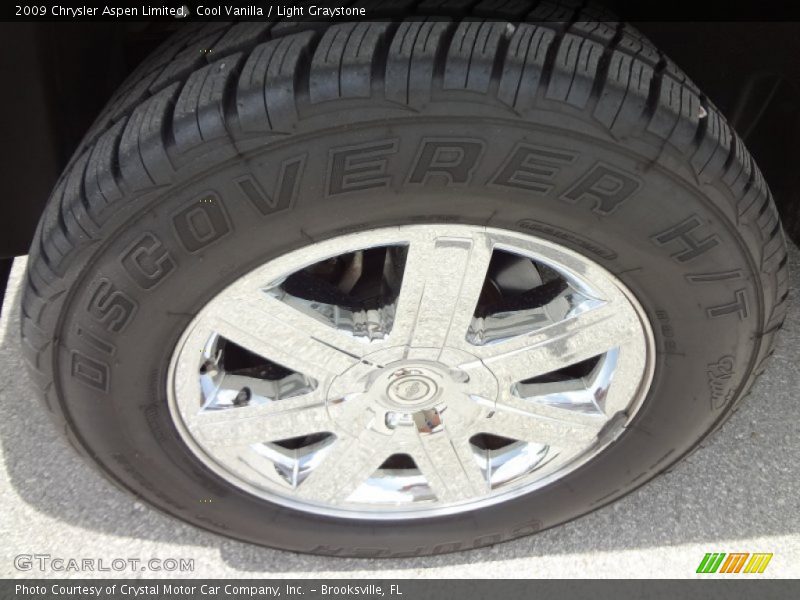 Cool Vanilla / Light Graystone 2009 Chrysler Aspen Limited