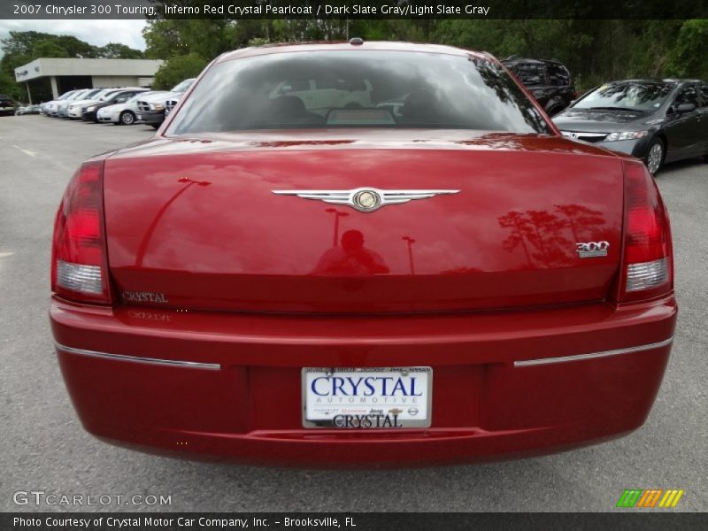 Inferno Red Crystal Pearlcoat / Dark Slate Gray/Light Slate Gray 2007 Chrysler 300 Touring