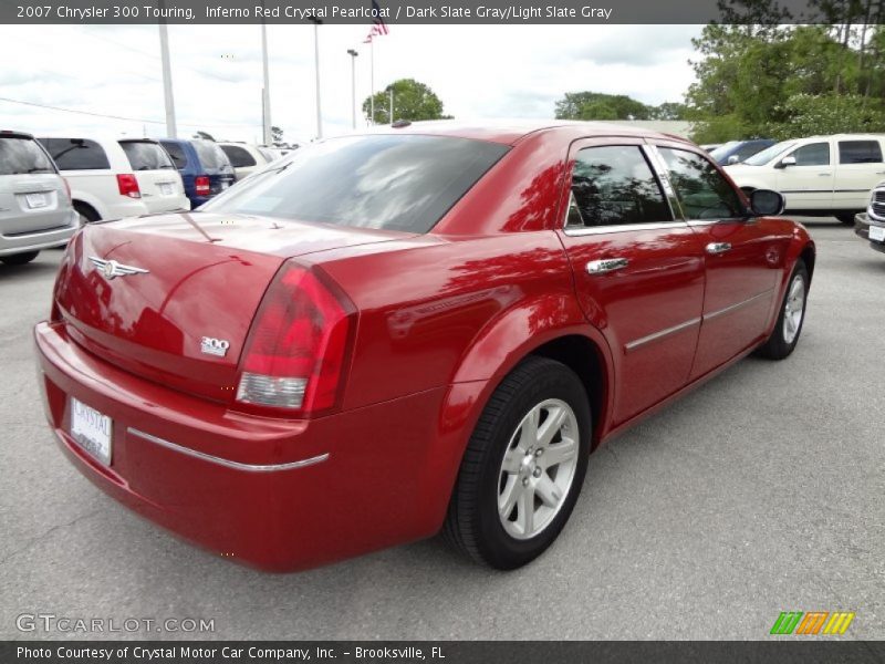 Inferno Red Crystal Pearlcoat / Dark Slate Gray/Light Slate Gray 2007 Chrysler 300 Touring