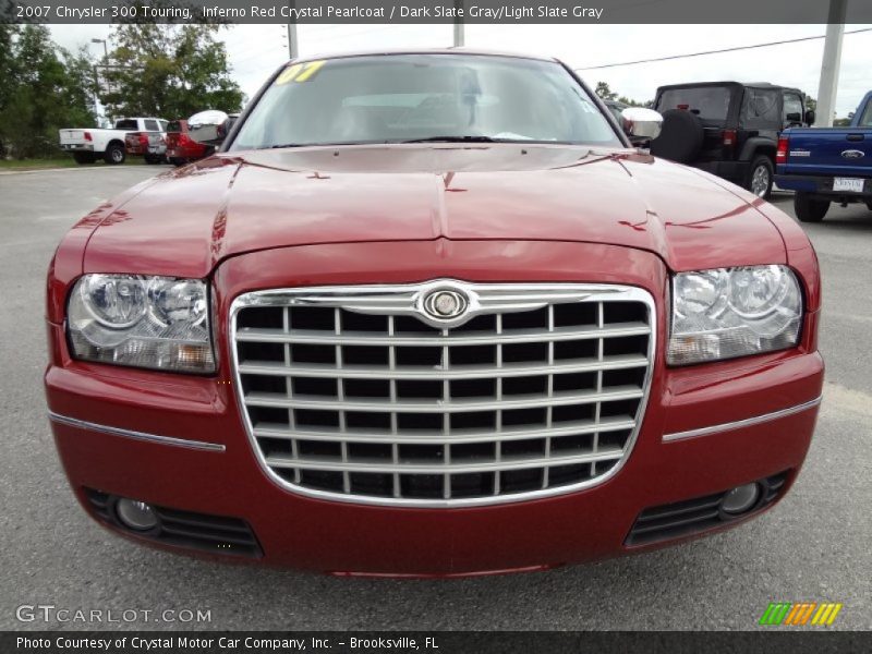 Inferno Red Crystal Pearlcoat / Dark Slate Gray/Light Slate Gray 2007 Chrysler 300 Touring