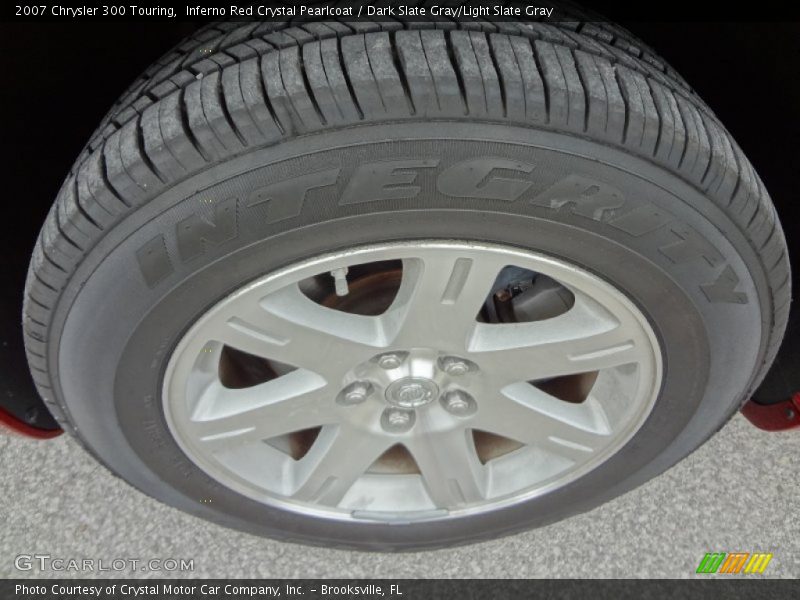 Inferno Red Crystal Pearlcoat / Dark Slate Gray/Light Slate Gray 2007 Chrysler 300 Touring