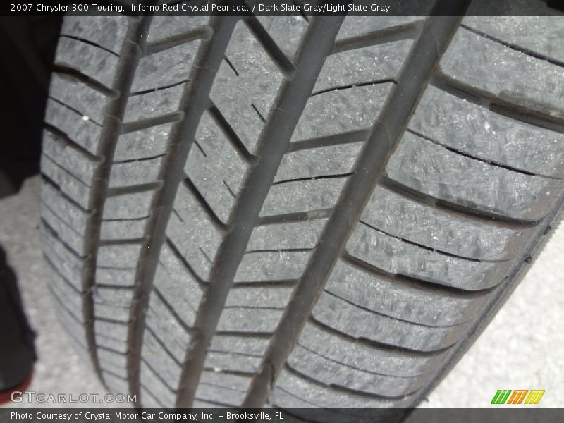 Inferno Red Crystal Pearlcoat / Dark Slate Gray/Light Slate Gray 2007 Chrysler 300 Touring