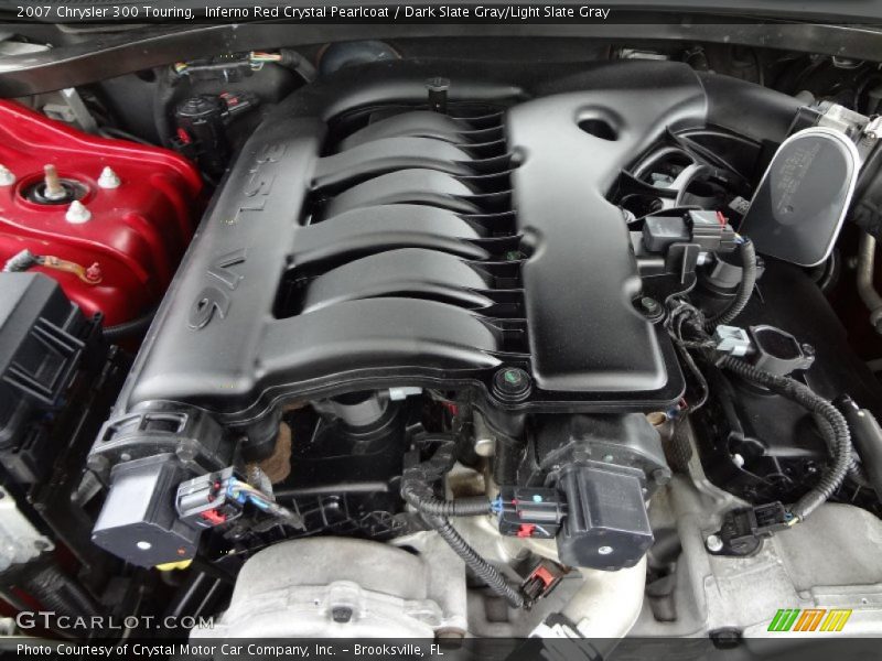 Inferno Red Crystal Pearlcoat / Dark Slate Gray/Light Slate Gray 2007 Chrysler 300 Touring
