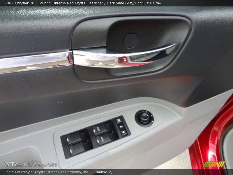 Inferno Red Crystal Pearlcoat / Dark Slate Gray/Light Slate Gray 2007 Chrysler 300 Touring