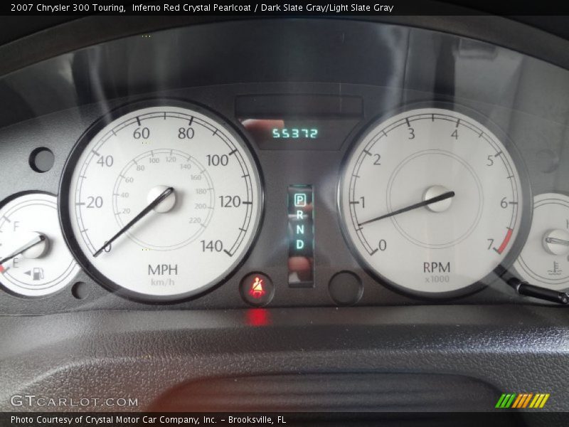 Inferno Red Crystal Pearlcoat / Dark Slate Gray/Light Slate Gray 2007 Chrysler 300 Touring