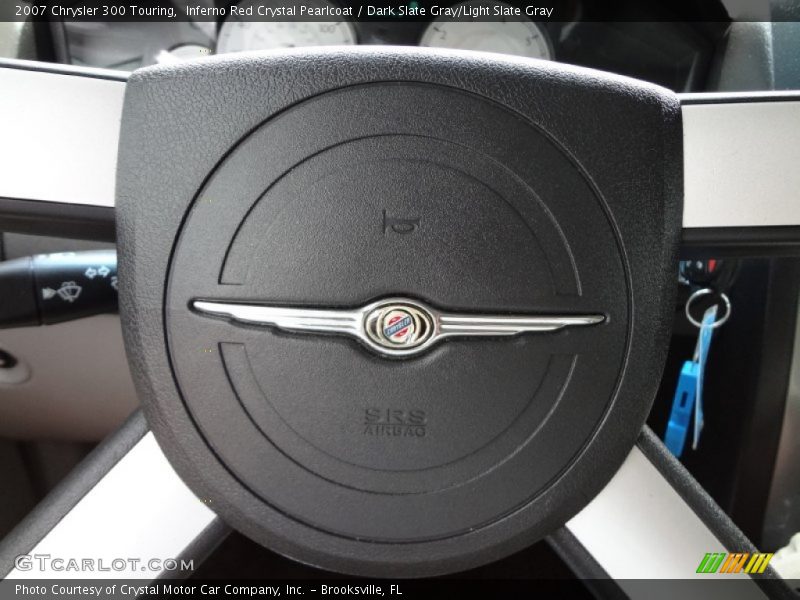 Inferno Red Crystal Pearlcoat / Dark Slate Gray/Light Slate Gray 2007 Chrysler 300 Touring
