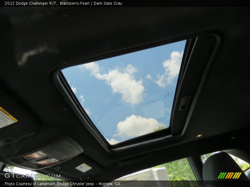 Blackberry Pearl / Dark Slate Gray 2012 Dodge Challenger R/T