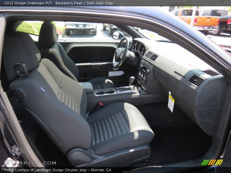 Blackberry Pearl / Dark Slate Gray 2012 Dodge Challenger R/T