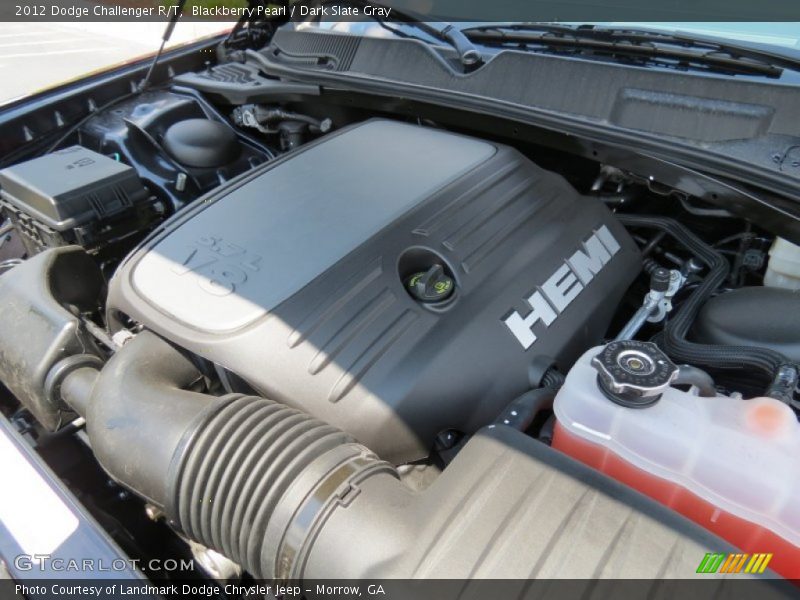 Blackberry Pearl / Dark Slate Gray 2012 Dodge Challenger R/T