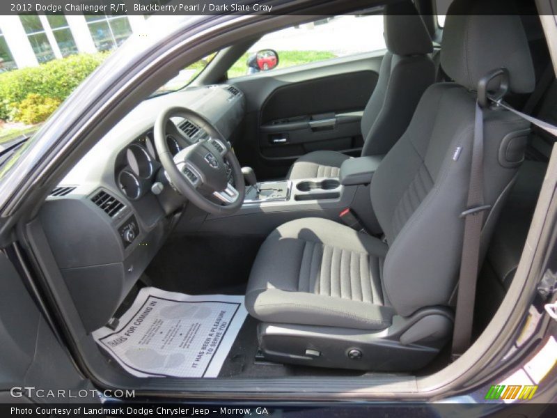 Blackberry Pearl / Dark Slate Gray 2012 Dodge Challenger R/T