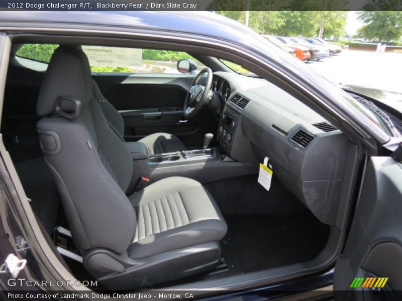 Blackberry Pearl / Dark Slate Gray 2012 Dodge Challenger R/T