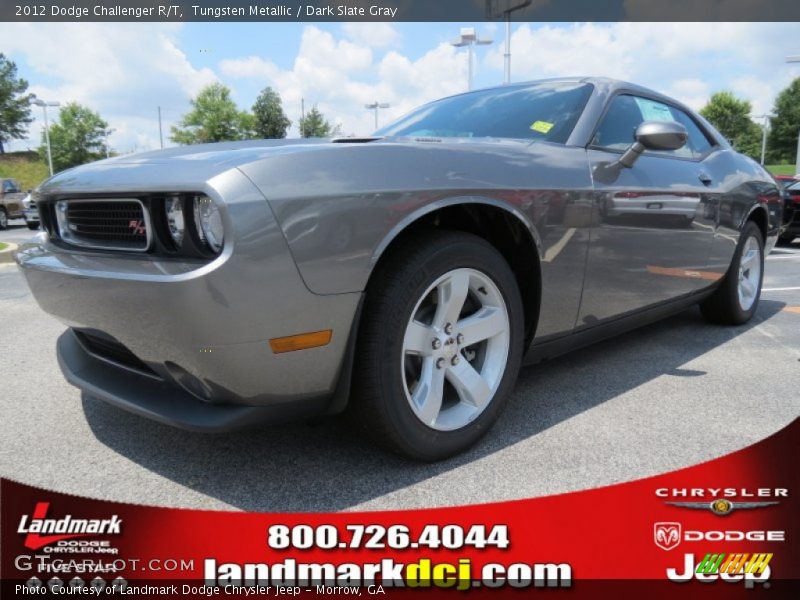 Tungsten Metallic / Dark Slate Gray 2012 Dodge Challenger R/T
