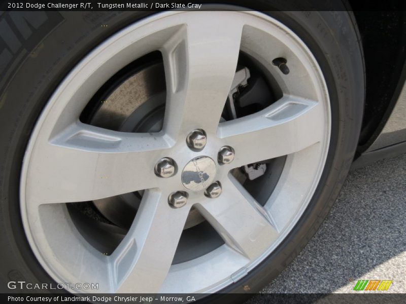 Tungsten Metallic / Dark Slate Gray 2012 Dodge Challenger R/T
