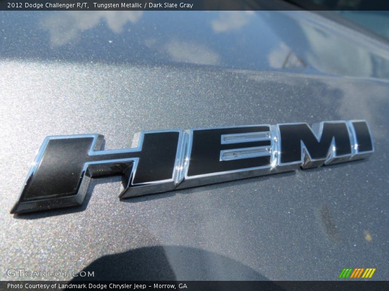 Tungsten Metallic / Dark Slate Gray 2012 Dodge Challenger R/T