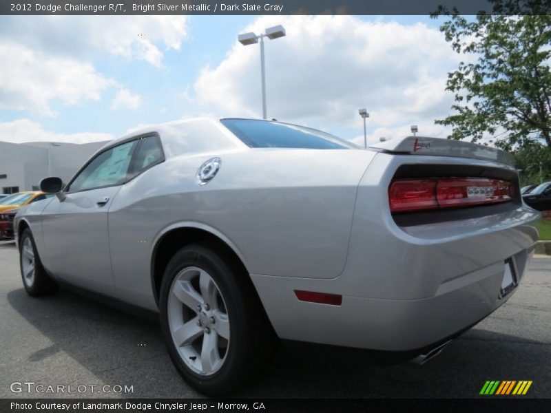 Bright Silver Metallic / Dark Slate Gray 2012 Dodge Challenger R/T