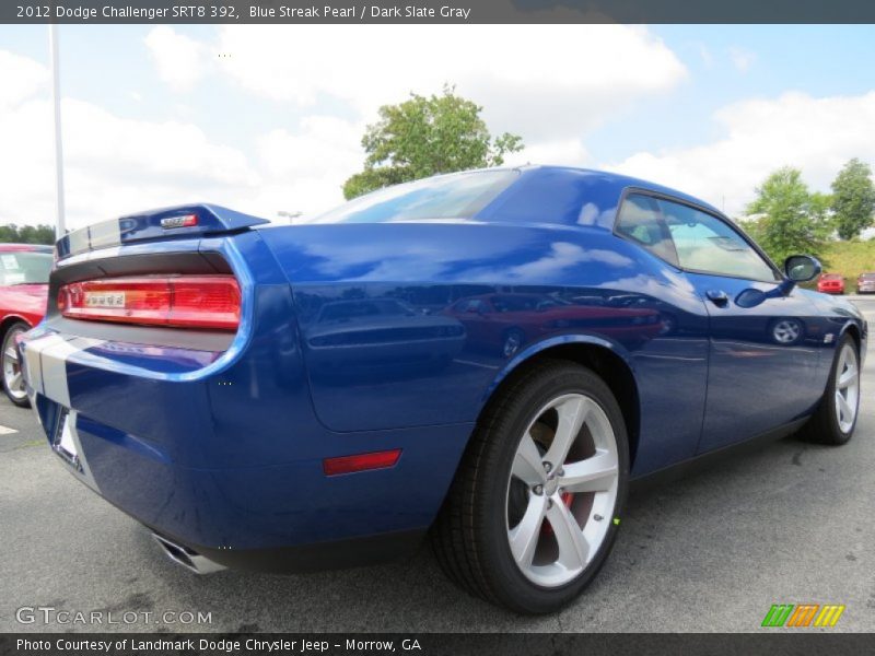  2012 Challenger SRT8 392 Blue Streak Pearl