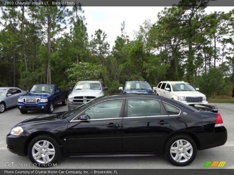 Black / Ebony 2009 Chevrolet Impala LT
