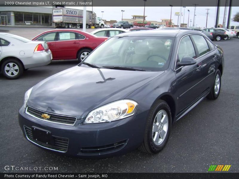 Slate Metallic / Neutral 2009 Chevrolet Impala LT