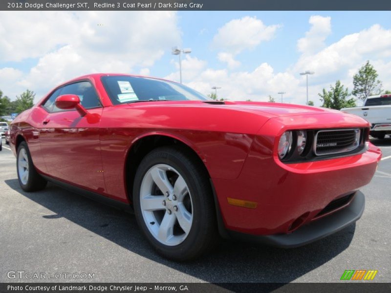 Redline 3 Coat Pearl / Dark Slate Gray 2012 Dodge Challenger SXT