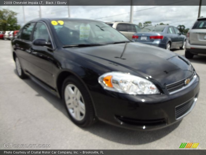 Black / Ebony 2009 Chevrolet Impala LT