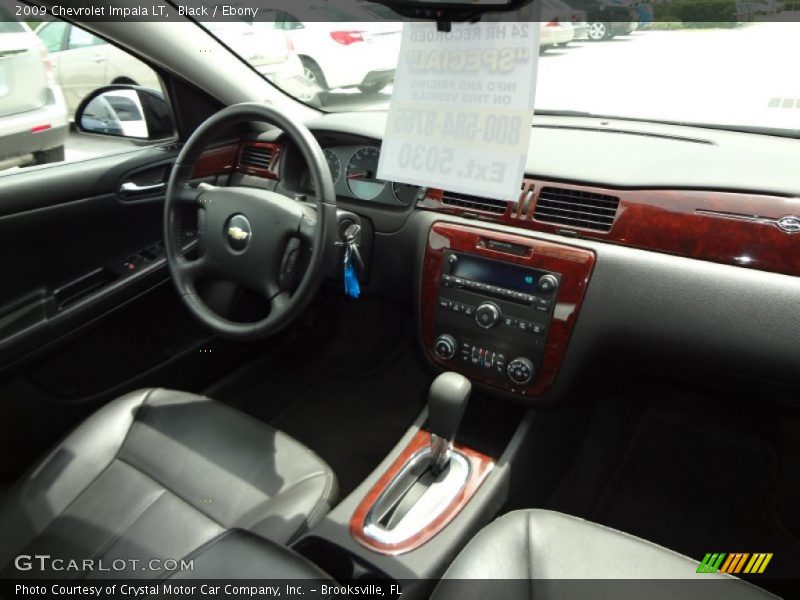Black / Ebony 2009 Chevrolet Impala LT