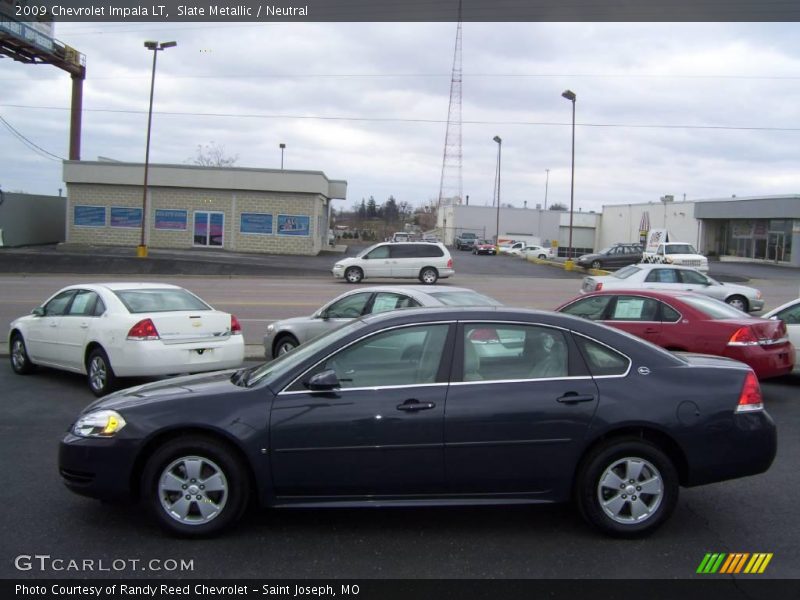Slate Metallic / Neutral 2009 Chevrolet Impala LT
