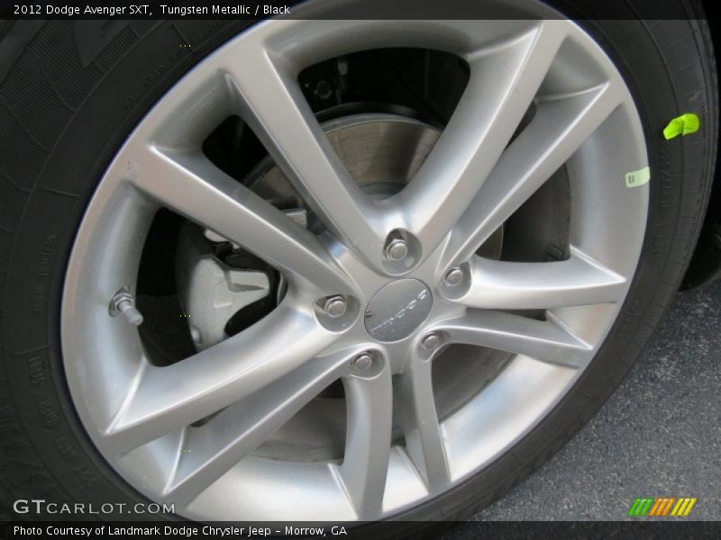 Tungsten Metallic / Black 2012 Dodge Avenger SXT