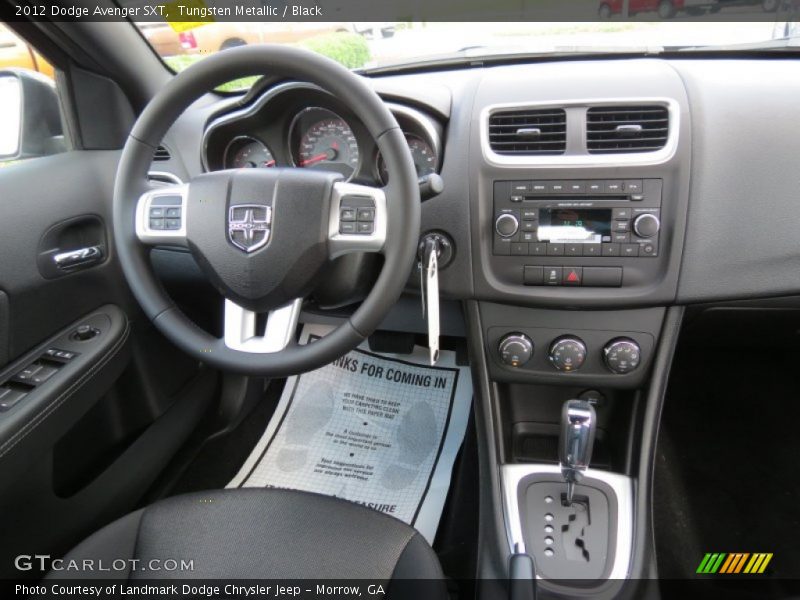 Tungsten Metallic / Black 2012 Dodge Avenger SXT