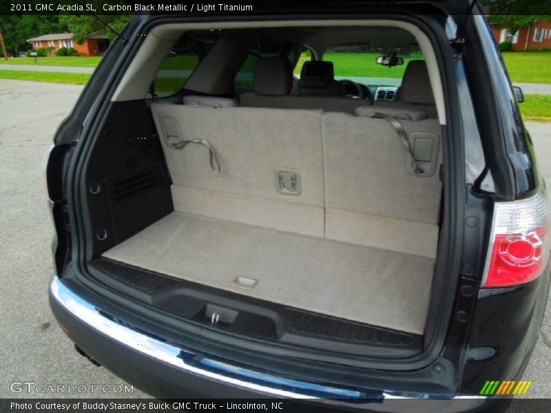 Carbon Black Metallic / Light Titanium 2011 GMC Acadia SL