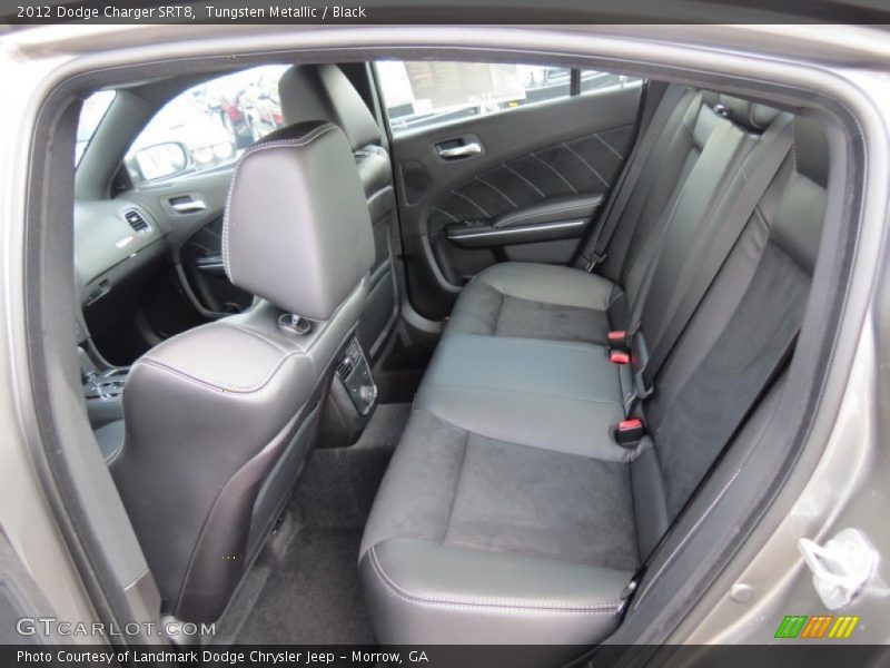 Rear Seat of 2012 Charger SRT8