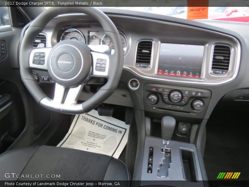 Dashboard of 2012 Charger SRT8