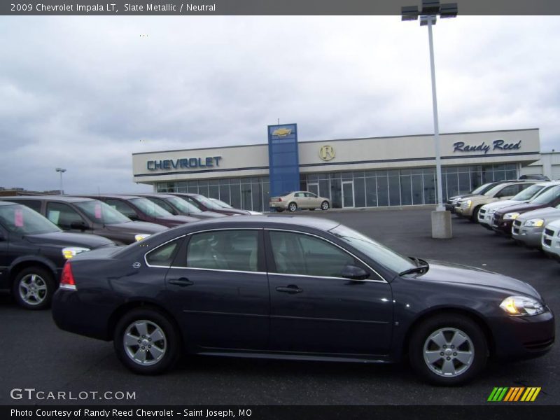 Slate Metallic / Neutral 2009 Chevrolet Impala LT