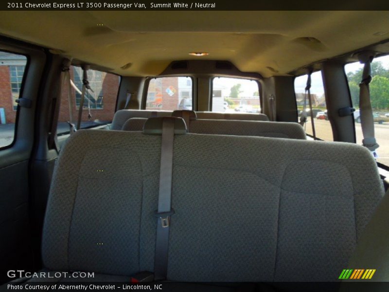 Summit White / Neutral 2011 Chevrolet Express LT 3500 Passenger Van