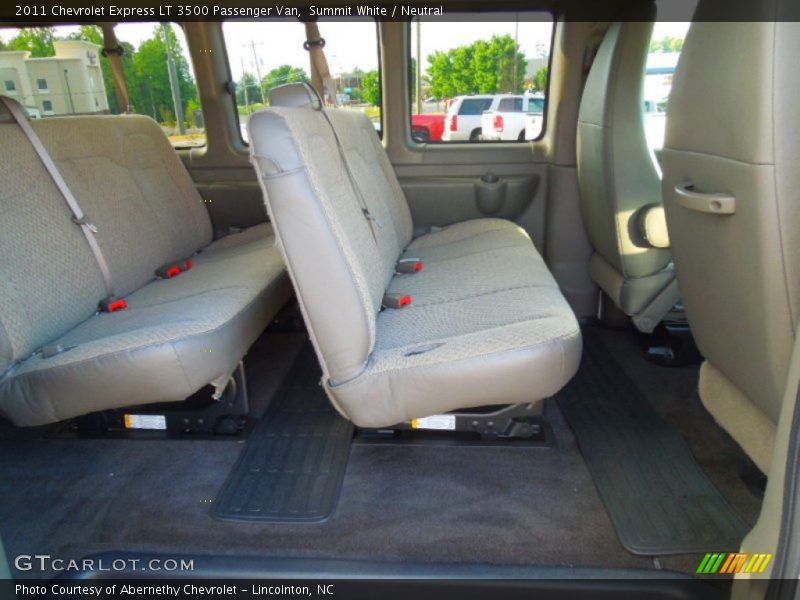 Summit White / Neutral 2011 Chevrolet Express LT 3500 Passenger Van