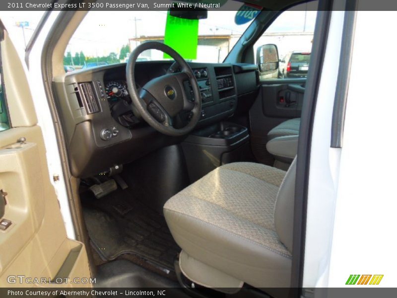 Summit White / Neutral 2011 Chevrolet Express LT 3500 Passenger Van
