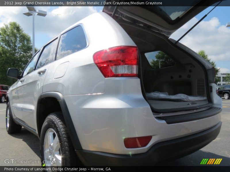 Bright Silver Metallic / Dark Graystone/Medium Graystone 2012 Jeep Grand Cherokee Laredo