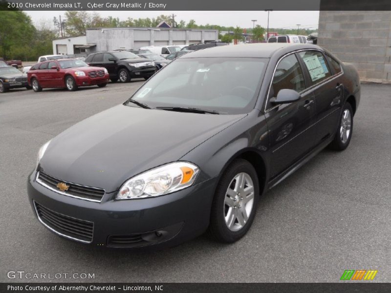 Cyber Gray Metallic / Ebony 2010 Chevrolet Impala LT
