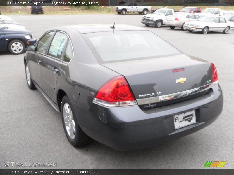 Cyber Gray Metallic / Ebony 2010 Chevrolet Impala LT