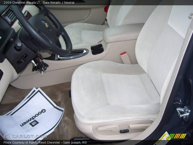 Slate Metallic / Neutral 2009 Chevrolet Impala LT
