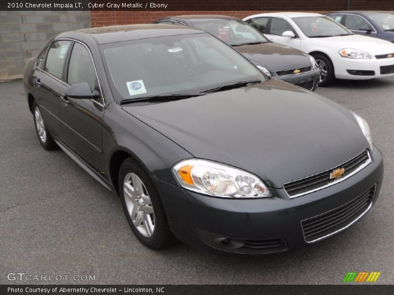Cyber Gray Metallic / Ebony 2010 Chevrolet Impala LT