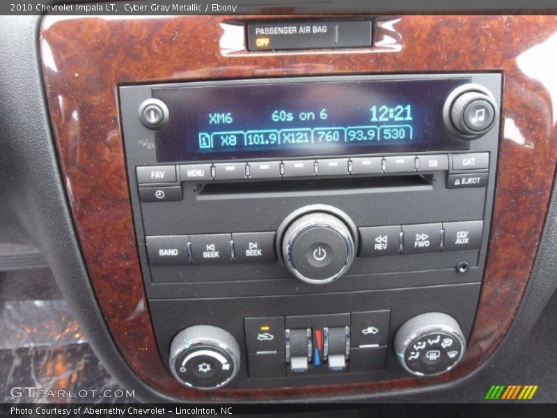 Cyber Gray Metallic / Ebony 2010 Chevrolet Impala LT