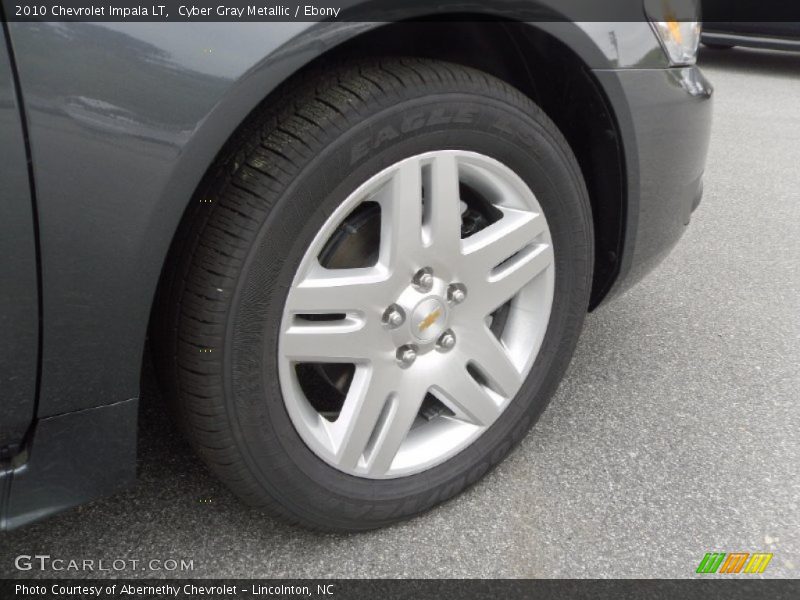 Cyber Gray Metallic / Ebony 2010 Chevrolet Impala LT
