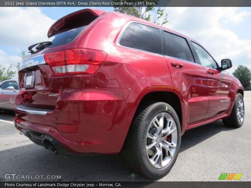  2012 Grand Cherokee SRT8 4x4 Deep Cherry Red Crystal Pearl